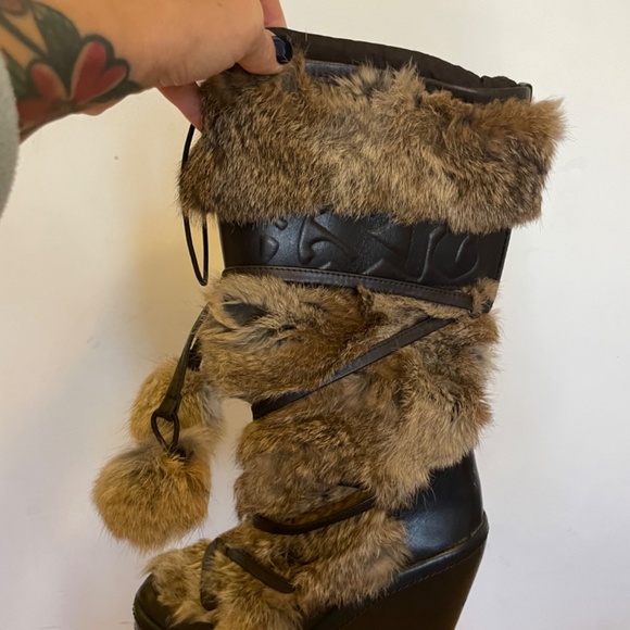 Ash fur boots - Picture 6 of 11